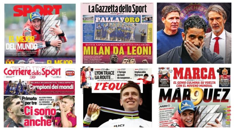 كوره الأن |أبرز عناوين أغلفة الصحف العالمية: “برشلونة يتصدر الليجا بفوز ثمين على ريال سوسيداد”