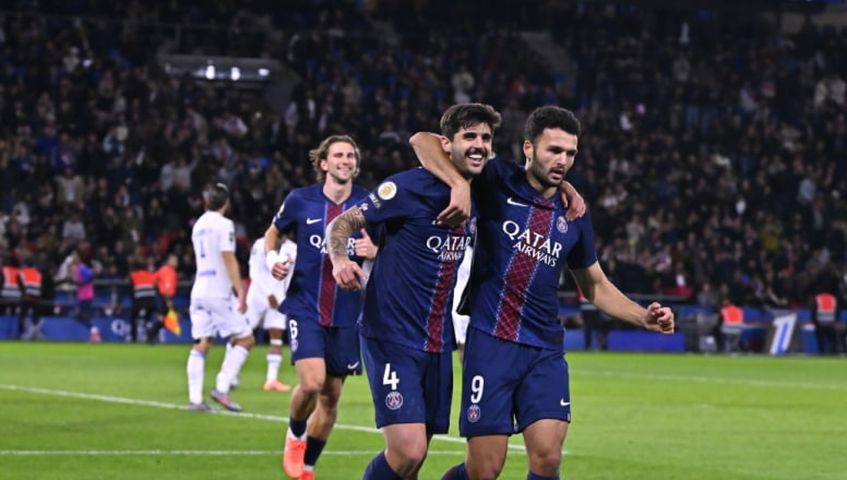 كوره الأن |باريس سان جيرمان يستعيد توازنه ويحقق فوزاً مهماً على أوكسير بثنائية نظيفة