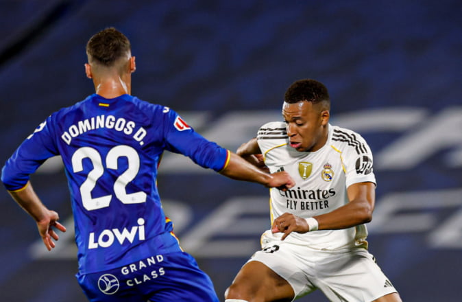 كوره الأن |ريال مدريد يستعيد صدارة الليجا بفوز شاق على خيتافي بهدف مبابي القاتل  