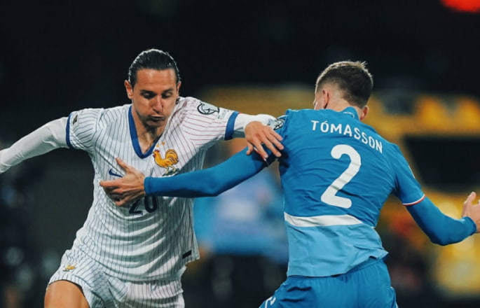 كوره الأن |أيسلندا تُفاجئ فرنسا بهدفين وتفرض التعادل 2-2 في تصفيات كأس العالم 