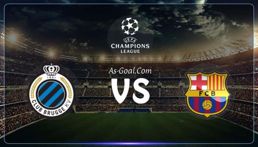 كوره الأن |التشكيلة الرسمية لـ برشلونة لمواجهة كلوب بروج في دوري أبطال أوروبا