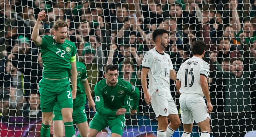 كوره الأن |البرتغال تخسر أمام أيرلندا وطرد رونالدو يعقدان حسابات التأهل لكأس العالم