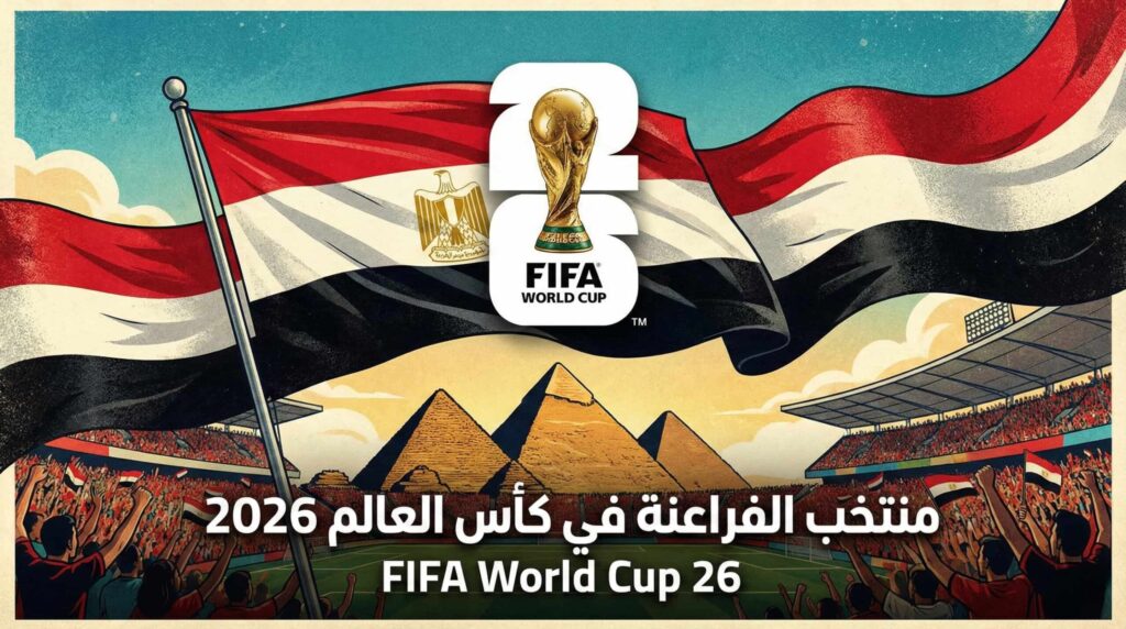 كوره الأن |جدول مباريات منتخب مصر في كأس العالم 2026 وأماكن المواجهات