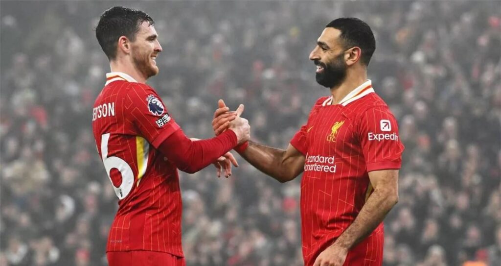 كوره الأن |روبرتسون: صلاح أسطورة ليفربول الخالدة.. ونأمل في نهاية للأزمة الحالية