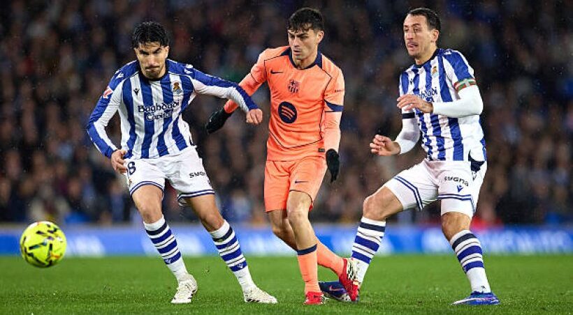 كوره الأن |سقوط المتصدر.. ريال سوسيداد يوقف قطار برشلونة ويشعل الدوري الإسباني