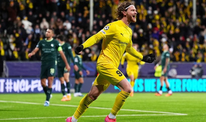 كوره الأن |بودو غليمت يكتب التاريخ ويزلزل عرش مانشستر سيتي بثلاثية في دوري الأبطال