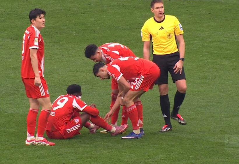 كوره الأن |إصابة ديفيز تضرب بايرن ميونيخ خلال مواجهة فرانكفورت