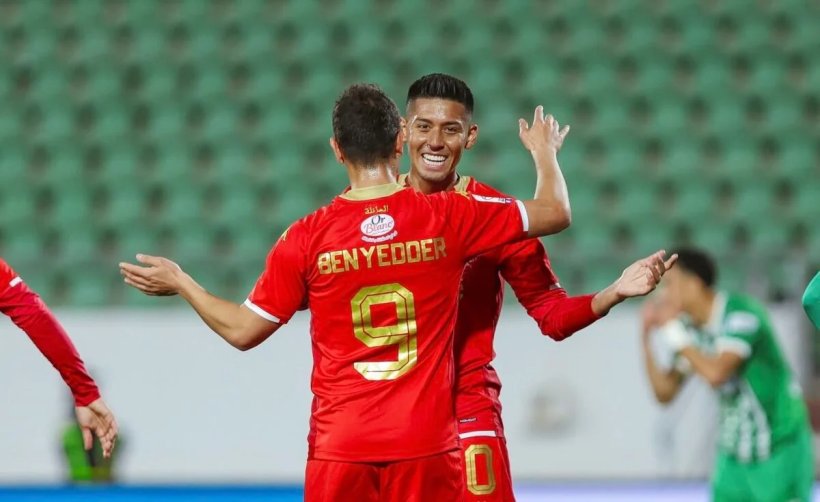 كوره الأن |الوداد يكتسح أولمبيك دشيرة بخمسة أهداف ليتصدر الترتيب