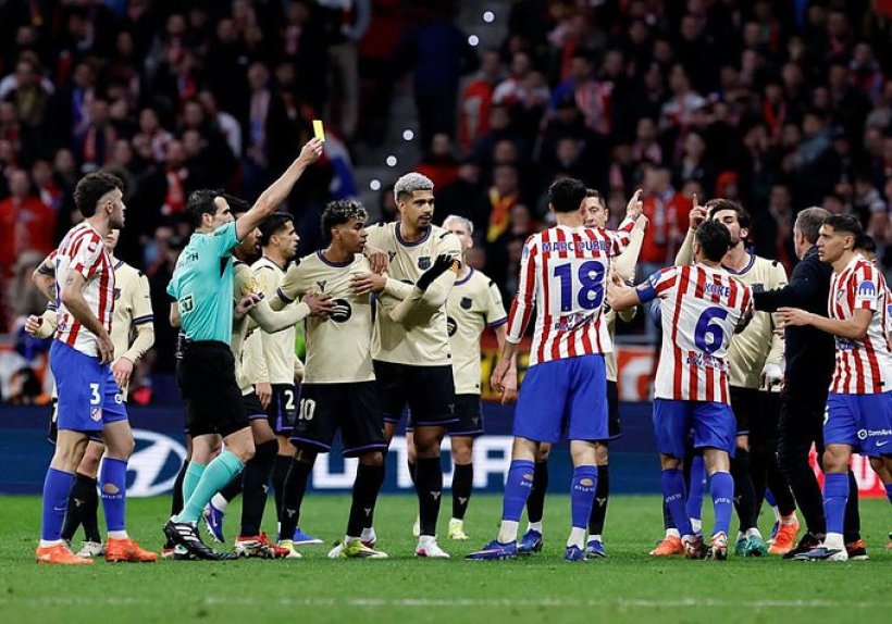 كوره الأن |برشلونة يقدم شكوى رسمية ضد التحكيم بعد أحداث مباراة أتلتيكو مدريد